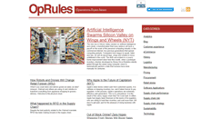 Desktop Screenshot of oprules.com